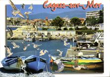 CPM Cote d'Azur French Riviera Cagnes sur Mer Alpes Maritimes 