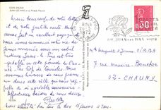 CPM Cote d'Azur Juan les Pins et sa Pinede Fleurie