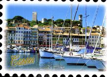 CPM La Cote d'Azur Cannes Le Suquet vue du Port 