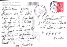 CPM Vallee de la Tinee Alpes Maritimes Auron Crepuscule sur le centre de la station 