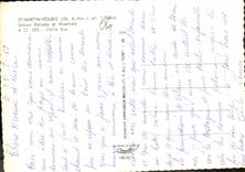 CPM St Martin Vesubie A Mar Station Estivale et Hivernale Vieille Rue