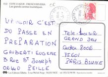 CPM Cote d'Azur French Riviera Les grands centres touristiques 