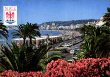 CPM Au soleil de la Cote d'Azur Nice La Promenade des Anglais 