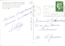 CPM Couleurs et Lumiere de France La Cote d'Azur miracle de la nature Haut de Cagnes A M Patio Renai