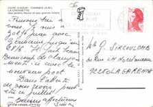 CPM Cote d'Azur Cannes A M La Croisette 