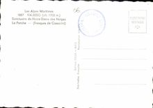 CPM Les Alpes Maritimes Valberg Sanctuaire de Notre Dame des Neiges Le Porche Fresques de Cassarini 