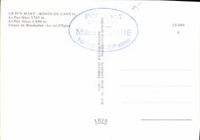 CPM Le Puy Mary Monts du Cantal Le Puy Mary Le Puy Griou Cirque de Mandailles Le col d'Eglac 