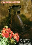 CPM Le Cantal Touristique Chaudes Aigues Cantal Eau la plus Chaude d'Europe 