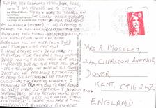 CPM La Cote d'Azur Menton Perie de la France La plage et la vieille ville 