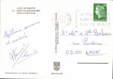 CPM Cote de Beaute Saint Palais sur Mer Charente Maritime 
