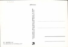 CPM Marseille Vue Aerienne sur le Chateau d'If 