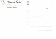 CPA Visage des Landes d'apres la carte regionale Sud Ouest Pyrenees 