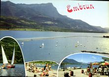 CPA Embrun Hautes Alpes Le Plan d'Eau 