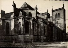 CPA Saint Flour Cantal Abside de la Cathedrale 