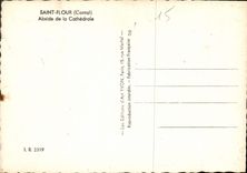 CPA Saint Flour Cantal Abside de la Cathedrale