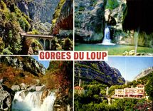 CPM Cote d'Azur French Riviera Gorges du loup Arriere pays Pittoresque 