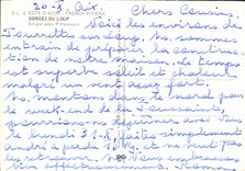 CPM Cote d'Azur French Riviera Gorges du loup Arriere pays Pittoresque 