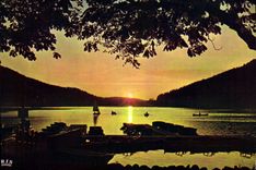 CPM Les Vosges pittoresque Coucher de soleil sur le lac de Gerardmer 
