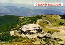 CPM Grand Ballon Hotel du Grand Ballon et le Restaurant vue des Alpes sur la toute des Cretes au fon