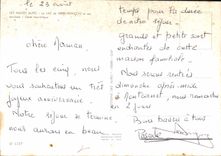 CPM Les Hautes Alpes Le Lac de Serre Poncon et ses environs cane touristique 