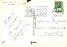 CPM Bordeaux Gironde Ses places 