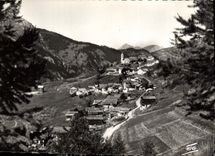 CPM Les Hautes Alpes Vallee du Queyras Saint Veran vue generale Grand Pic de Rochebrune 