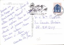 CPM Cannes Coucher de Soleil sur l'Esterel 