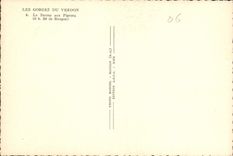 CPM Les Gorges du Verdon La Baume aux Pigeons 