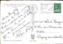 CPM Reflets de la Cote d'Azur Beaulieu sur mer A Mmes la plage