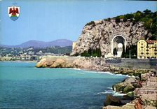 CPM La Cote d'Azur Nice Le Quai Raubs Capeu Monument aux Morts oeuvre e l'architecte Seassal 