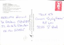 CPM La Cote d'Azur Cannes A M Coucher de Soleil sur les Jardins du Port Canto 