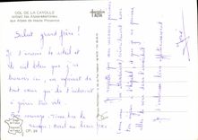 CPM Col de la Cayolle reliant les Alpes Maritimes aux Alpes de Haute Provence 