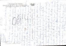 CPM Paysages de France Vallee de la Roya Alpes Maritimes les Gorges entre Breil et Tends 