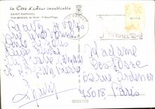 CPM La Cote d'Azur inoubliable Saint Raphael Vue generale au fond Frejus Plage 