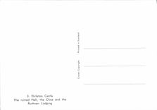 CPM Dirleton Castle The ruined Hall the Close and the Ruthven Lodging 