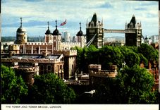 CPM The Tower and Tower Bridge London 