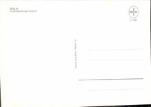 CPM Berlin Chartottenburger Schloss 