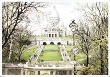 CPM Paris Le Sacre Coeur 
