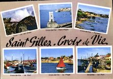 CPM Saint Gilles de Vie Vendee 