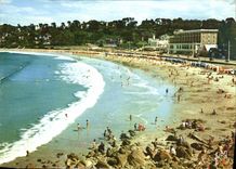 CPM Couleurs et Lumiere de France la Bretagne Perros Guirec Cotes du Nord Plage 