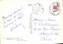 CPM Paysage de Provence Draguignan Jardin Pulic Place de la Victoire