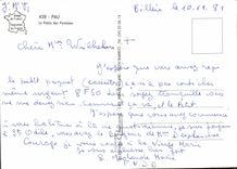 CPM Pau le Palais des Pyrenees 
