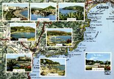 CPM La Corniche d'Or Cannes la Napoule Theoule sur Mer Antheor Agay la Dramont Boulouris St Raphael 