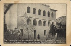 CPM Etat actuel de la maison de repos d'Anduze des anciens Combattants Oeuvre de la Confederation du