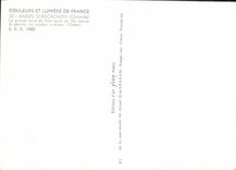 CPM Couleurs et lumiere de France Bassin d'Arcachon Gironde la grande dune de Pilat a gauche les lan