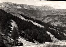 CPM Alpes Mariimes Valberg la Vallee du Haut Var la Chaine du Saint Honorat et le Col des Champs 