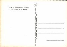 CPM Gourdon A M les Lacets de la Route 