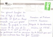 CPM en Parcourant la Cote Mediterraneenne le Cap d'Agde 