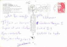 CPM La Cote d'Azur Cannes A M Coucher de soleil sur les Jardins du Port Canto 