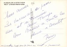 CPM Au soleil de la Cote d'Azur le Paradis Mediterraneen 